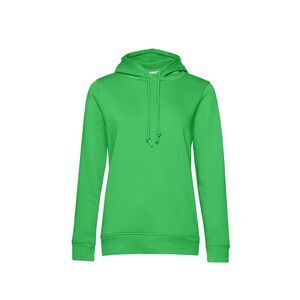 B&C Womens/Ladies Hoodie / Apple Green